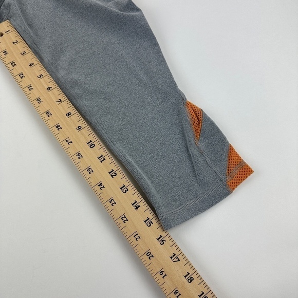 Trina Turk Crop Leggings Womens Small Gray Orange - Picture 7 of 8
